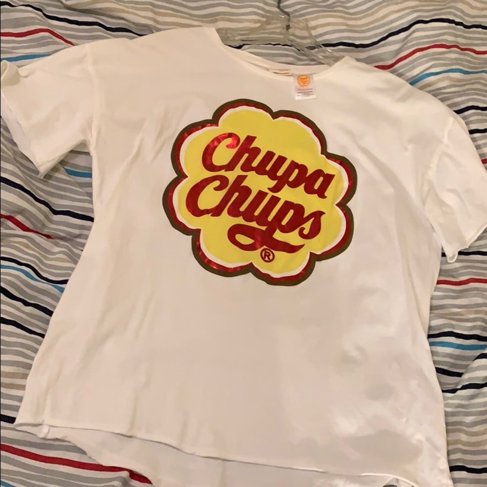 Zara white tee shirt